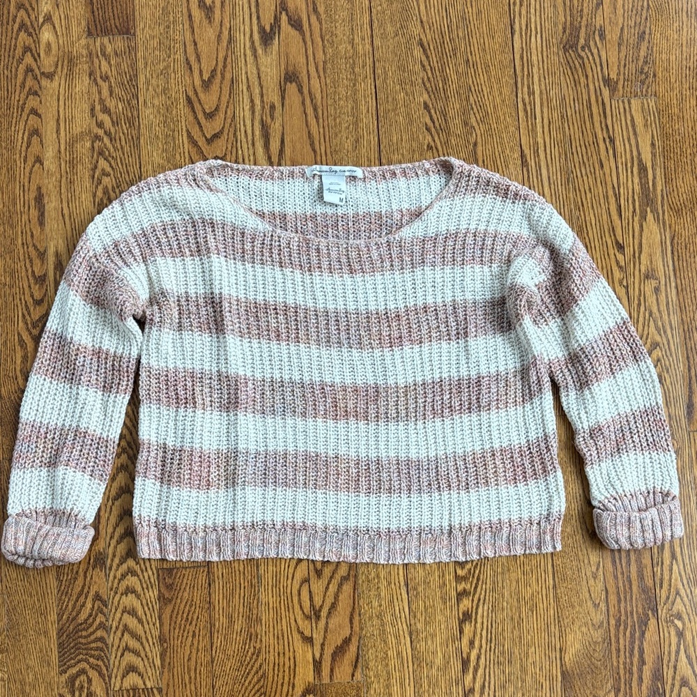 American Rag Striped Sweater Size Medium
